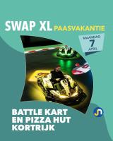 SWAP XL BattleKart en Pizza Hut Kortrijk