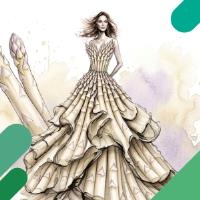 Modeshow in het aspergedorp