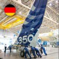 Visite Airbus A350 en allemand