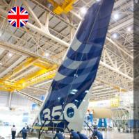 Visite Airbus A350 en Anglais